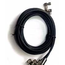 CABO COAXIAL PARA E1 COM CONECTORES  (PAR) 3M - MAXIPRO