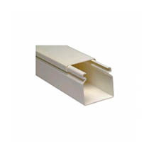 CANALETA LISA 22X22MM CREME COM FITA DUPLA FACE  2M - DUTOPLAST
