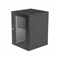 MINI RACK 8U X 600MM LATERAL MOVEL E PORTA COM VISOR - DEMATEC