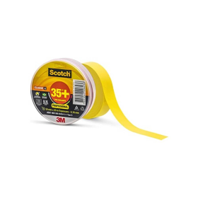 FITA ISOLANTE COLORIDA SCOTCH 35+ AMARELA 20M
