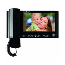 Kit Videoporteiro com Monofone IV 7010 HS Preto Intelbras