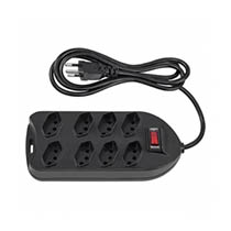 Protetor eletrnico com 8 tomadas EPE 1008+ PRETO - Intelbras