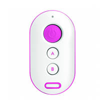 Controle remoto XAC 4000 Smart Control Rosa Intelbras