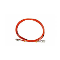 CORDAO OPTICO DUPLEX MM LC/UPC - LC/UPC 2MM CDM LARANJA OM1 2M - FIBRACEM