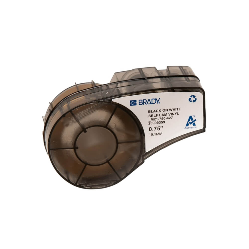 Vinile Auto-laminante Avvolge Etichette Con Nastro Per Stampanti M21 0.75 M21-750-427 Di Etichette Serie BMP21 Plus - Foto 3